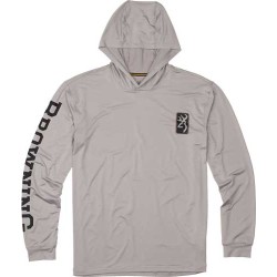 BROWNING HOODED L-SLEEVE TECH