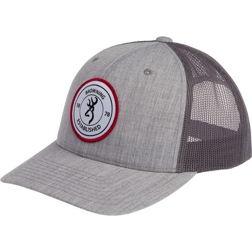BROWNING CAP SCOUT LOGO HEATHR