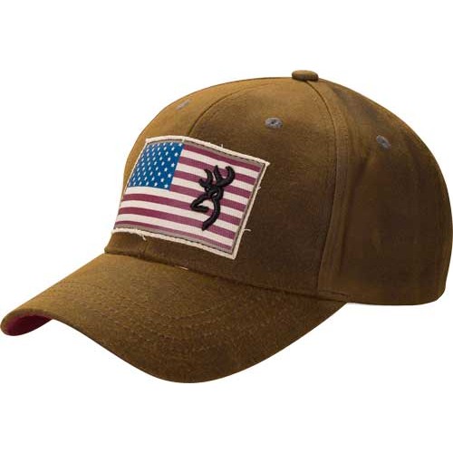 BROWNING CAP LIBERTY WAX FLAG