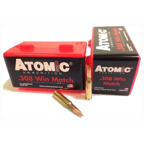 ATOMIC 308 WIN 168GR MATCH