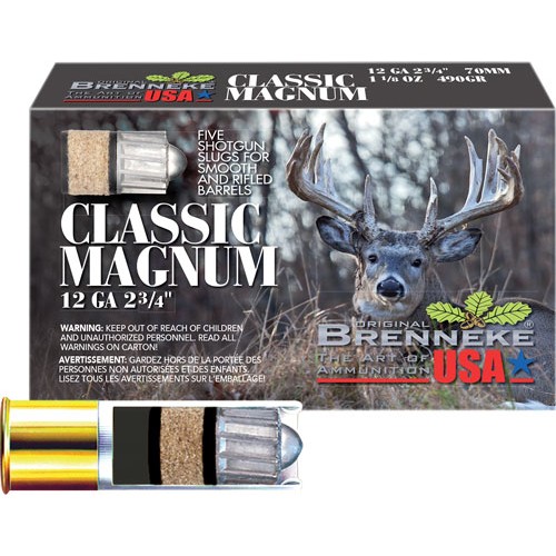 BRENNEKE USA CLASSIC MAG 12GA