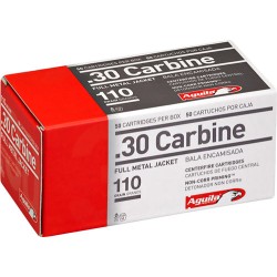 AGUILA 30 CARBINE 110GR FMJ