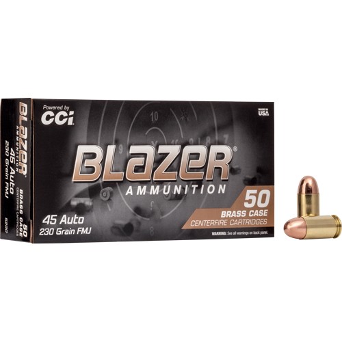 CCI BLAZER BRASS 45 ACP 230GR