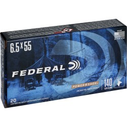 FEDERAL POWER-SHOK 6.5X55
