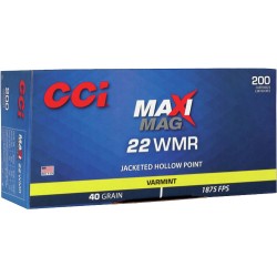 CCI MAXI-MAG 22WMR 40GR JHP