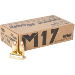SIG M17 9MM LUGER +P 124GR FMJ