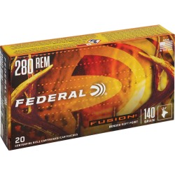 FEDERAL FUSION 280 REM 140GR