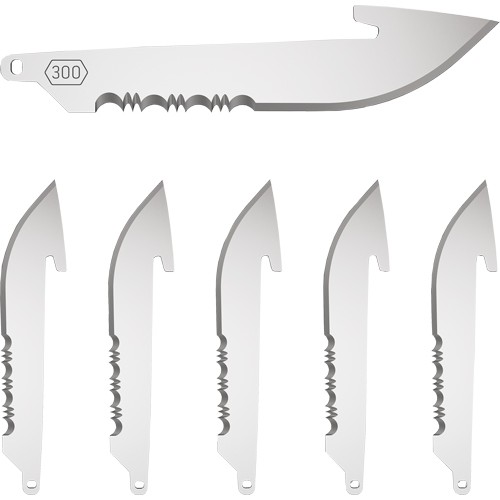 OUTDOOR EDGE 3" DROP POINT BLD